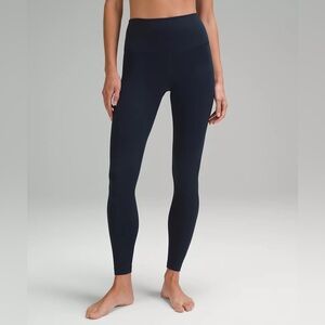 Navy Lululemon align leggings 28 size 8
